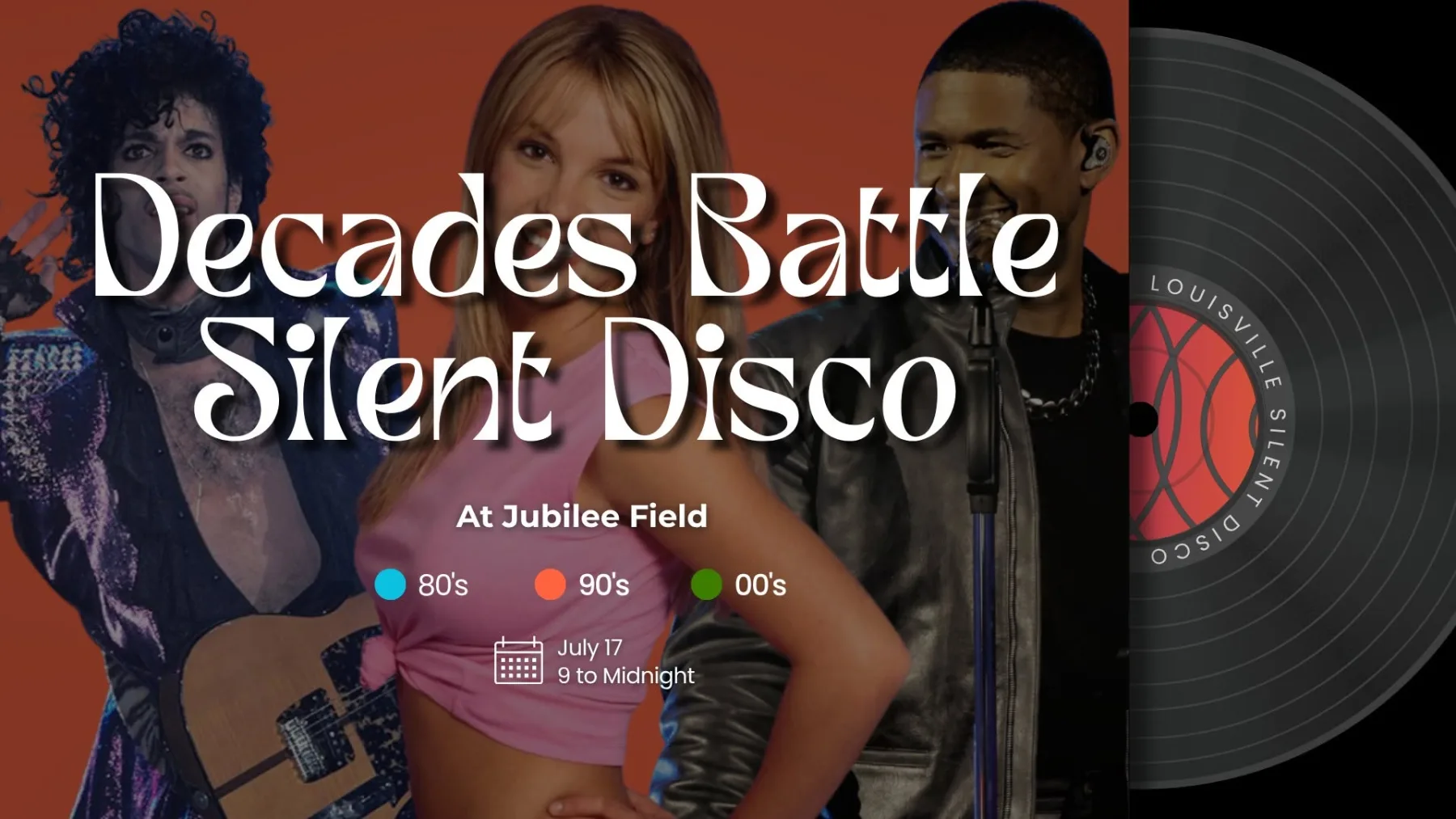 Louisville Silent Disco poster