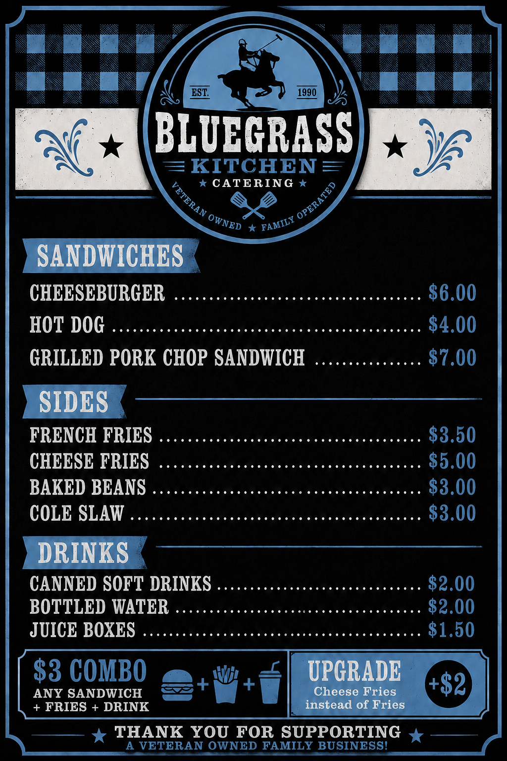 Bluegrass kitchen and catering