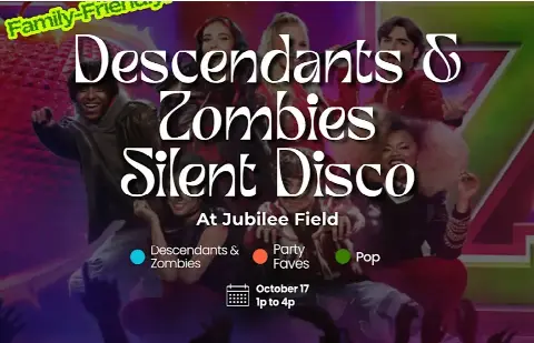 Family-Friendly Silent Disco - Descendants & Zombies